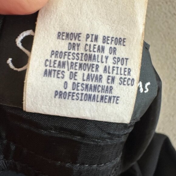 Vintage Y2K Shawl Dress Black Little Black Dress Spaghetti Defined Bust - Picture 10 of 14